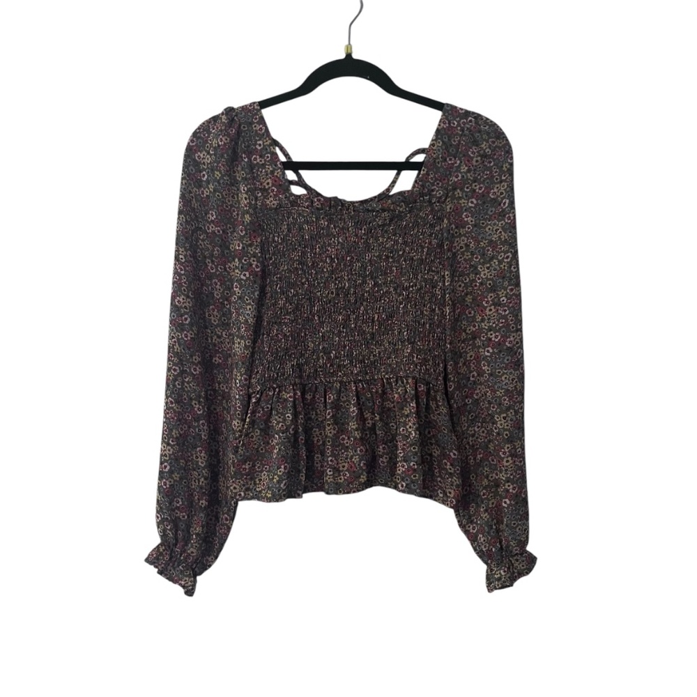 NWOT Mine Women’s Floral Long Sleeve Top Size M